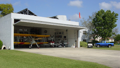 Private Home Hangar at Spruce Creek