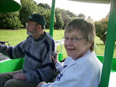 Grandma and Grandpa Vince at the Kiwi Grove