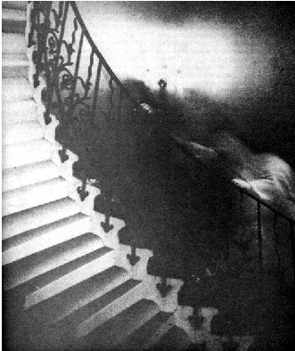 Ghost on Staircase