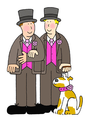 [KT - Two Grooms and Their Dog.jpg]