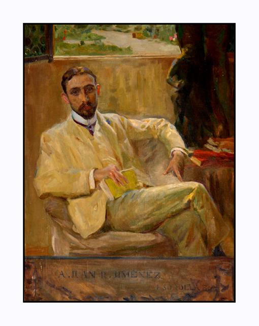 Retrato de Juan Ramón Jiménez, pintado por Sorolla