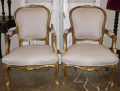 Antique Gold Furniture on Dose Of Design  October 2007