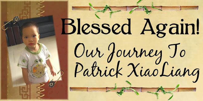 Blessed Again - Our Journey to Patrick XiaoLiang