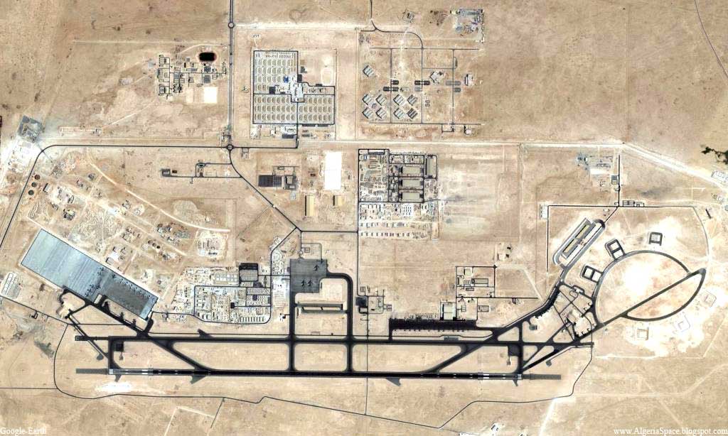 Vue de la Base militaire américaine au Qatar