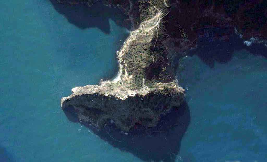 photo satellite cap carbon-bejaia Algerie