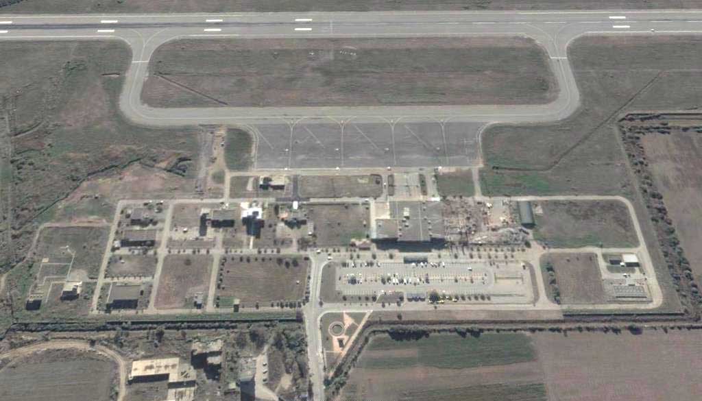 photo satellite bejaia aerogare Algerie
