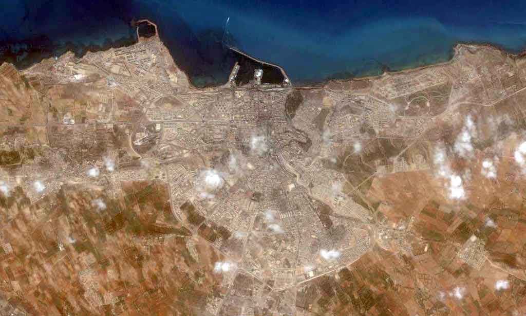 Vue générale de la ville de Mosataganem - Algerie