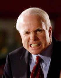 McCain grimace