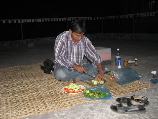 Jashim is preparing the salad. He likes salad so much; specially tomato