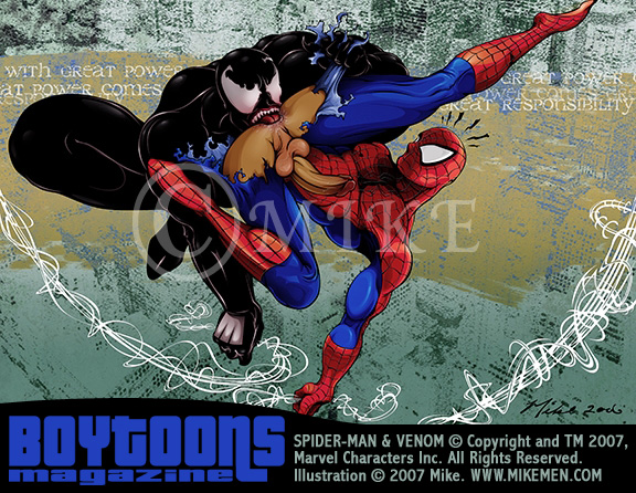 [spiderman+and+venom+-+By+Mike.jpg]