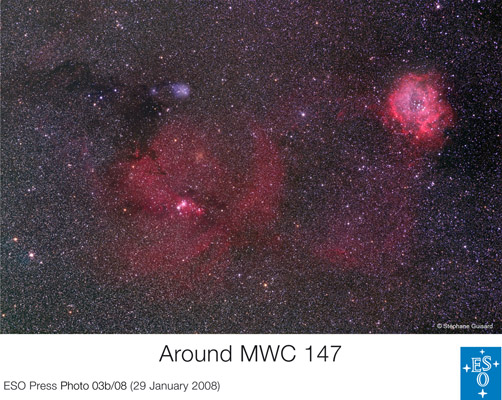 ESO:Alrededor de MWC 147