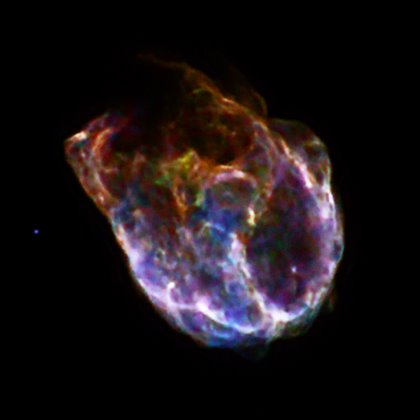 Remanente de supernova rica en oxígeno N132D