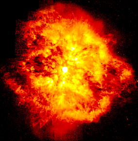 Ilustración de Explosión cósmica