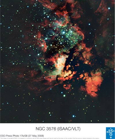 ESO PR Photo 17b/08 NGC 3576