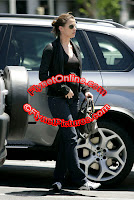 Bridget Moynahan shopping at Whole Foods in Brentwood