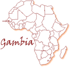 where is the gambia?