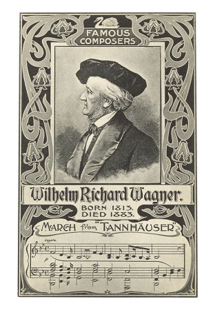[Richard-Wagner-and-March-from-Tannhauser-Print-C10334796.jpg]