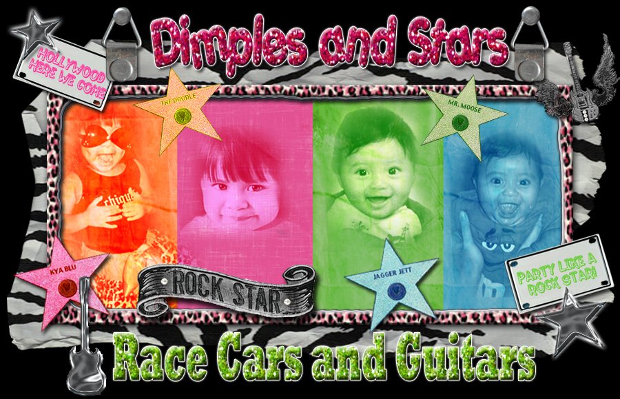 Dimples & Stars  Race Cars & Guitars