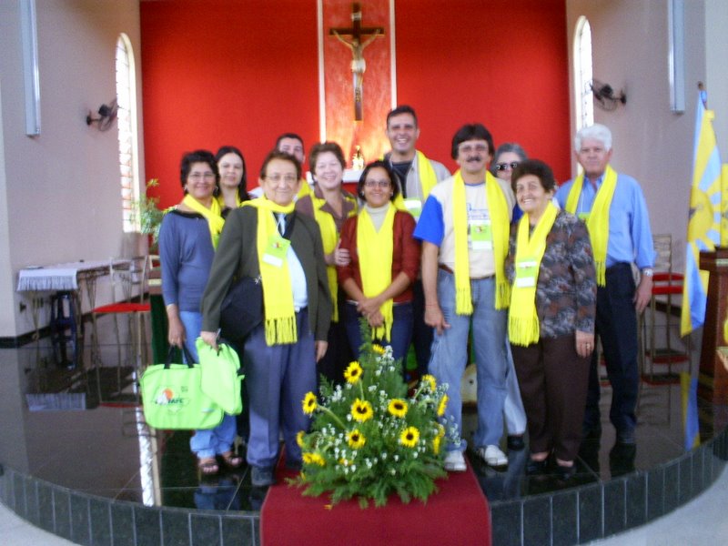 Delegação do Movimento Familiar Cristão do Ceará em Araraquara