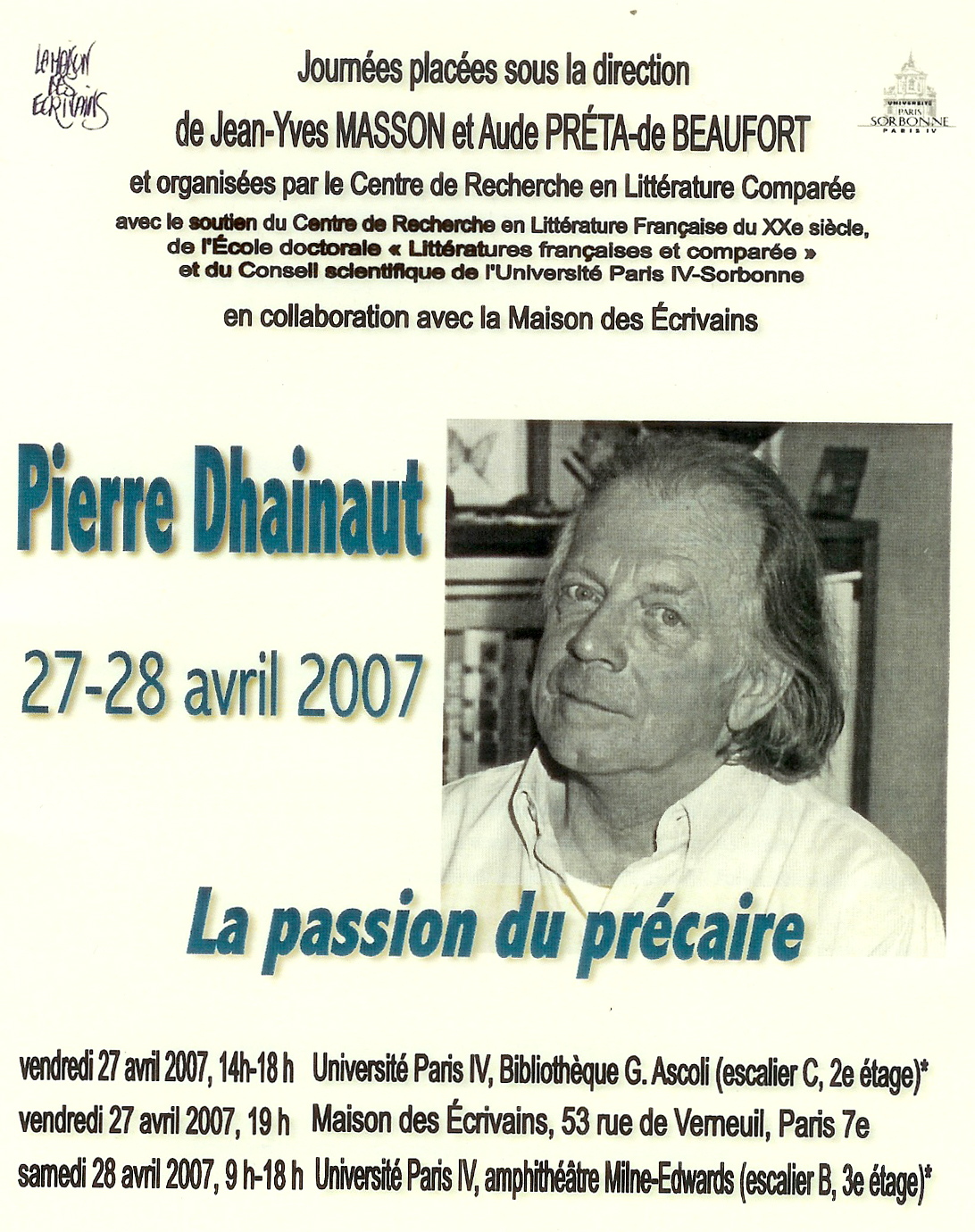[colloque+Pierre+Dhainaut.jpg]