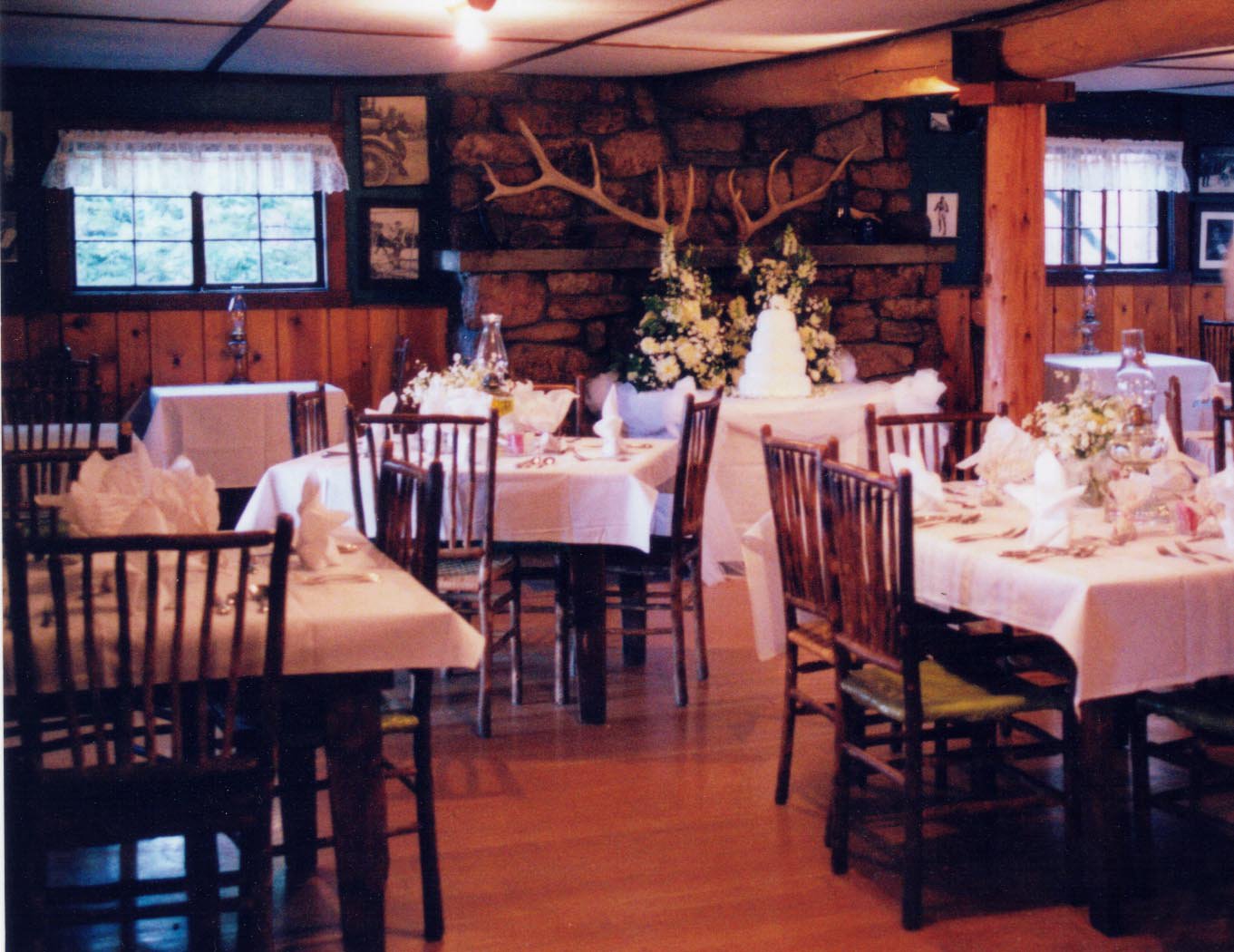 Dining at The Baldpate Inn