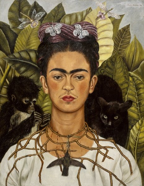 [Frida+Kahlo,+Self-Portrait+with+Thorn+Necklace+and+Hummingbird+(Autorretrato+con+collar+de+espinas+y+colibrÃ­),+1940.jpg]