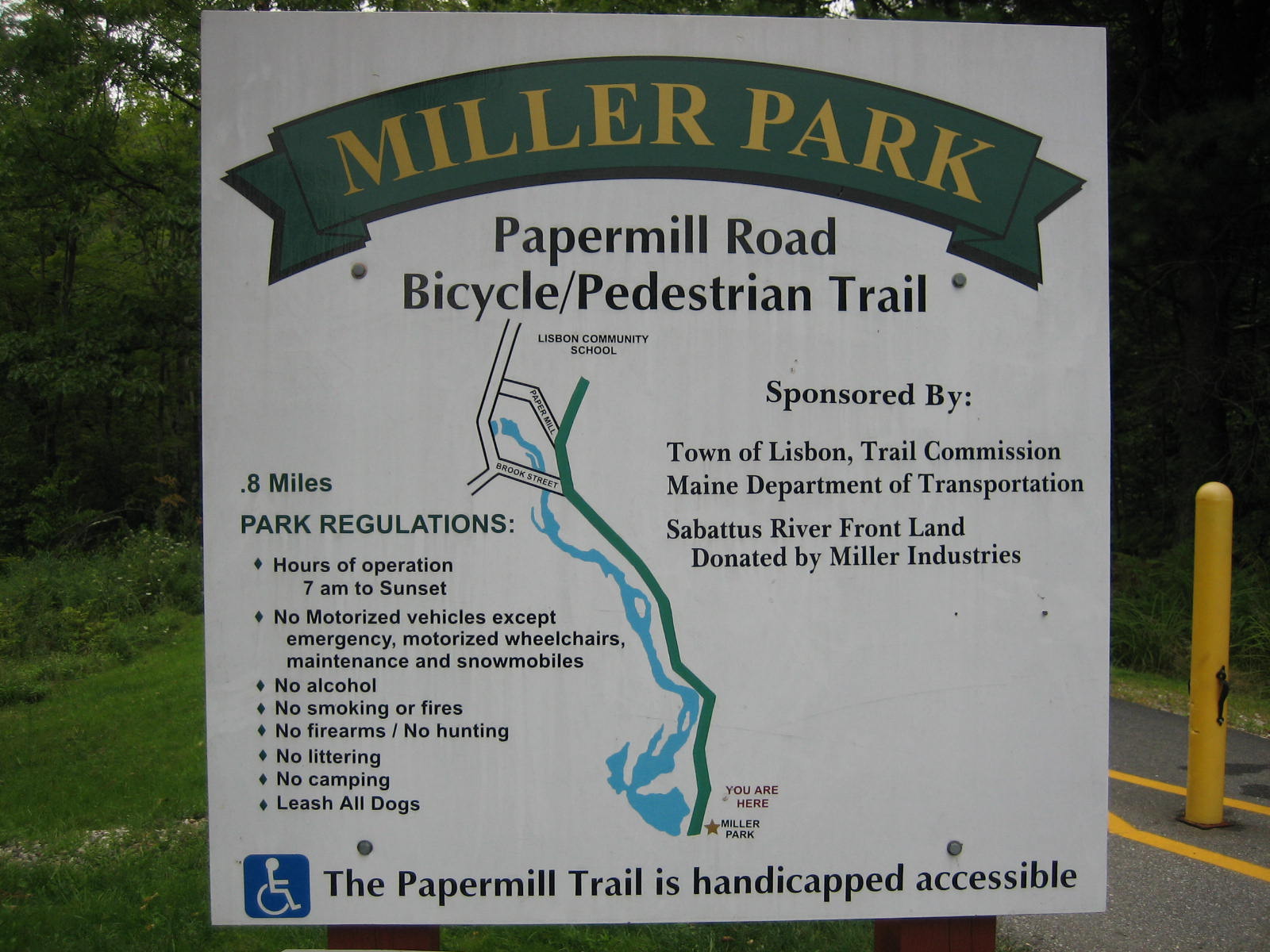 Miller Park Papermill Trail