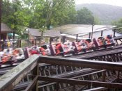 Twister's Double Helix - Knoebels - Roller Coaster