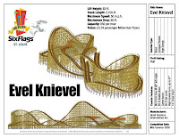 Evel Kneivel Coaster - Six Flags St. Louis