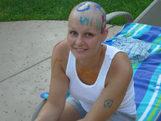 The kids painted my Head!