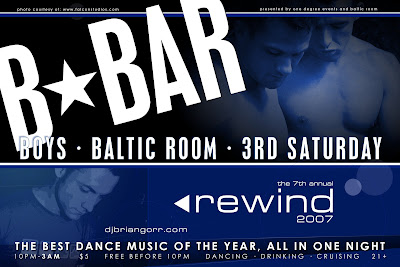 B Bar Rewind Party at Baltic Room