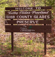 Bibb County Glades Sign, Alabama