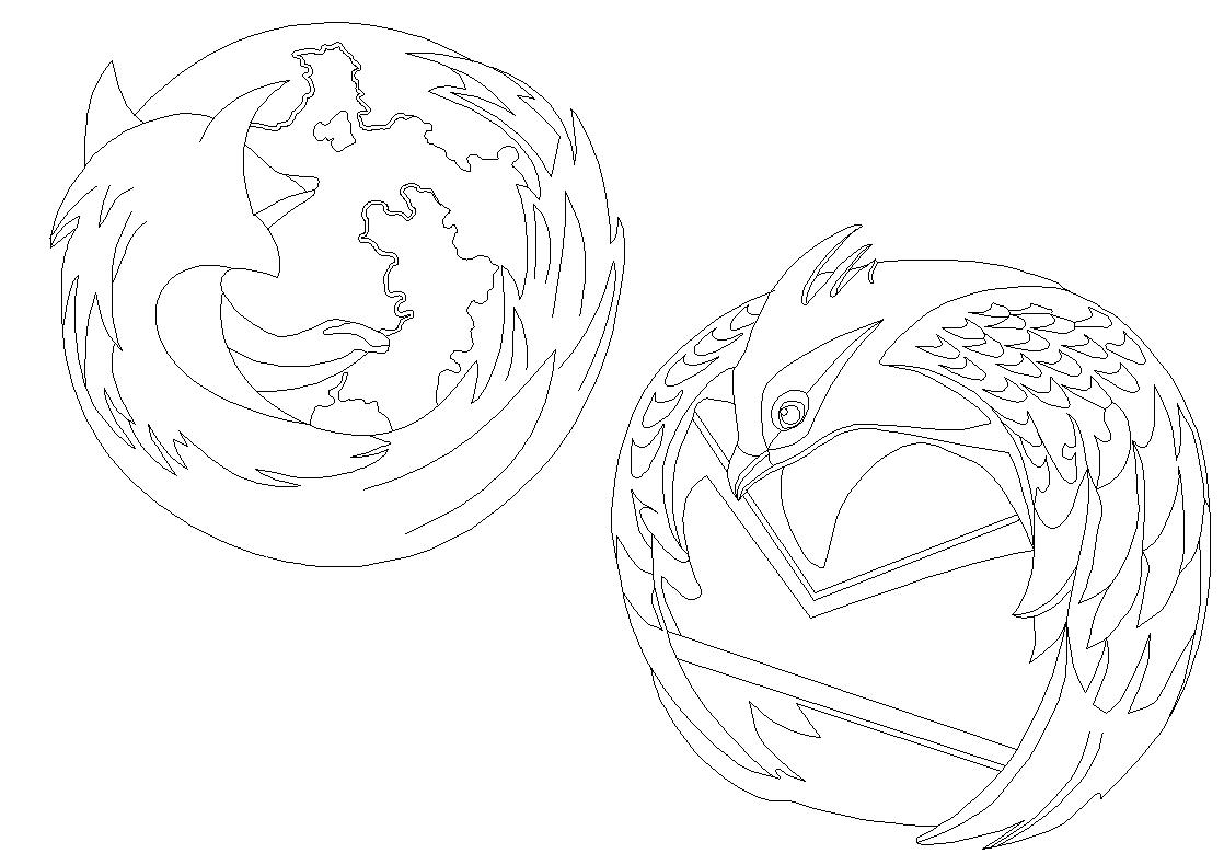 Firefox and Thunderbird Logos