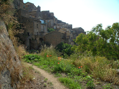 medieval village, calabria, southern italy
