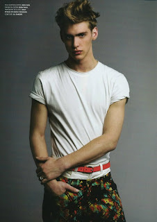 male model Jeremy Dufour
