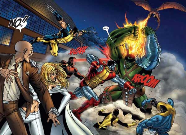 World War Hulk: X-Men by Andrea Di Vito