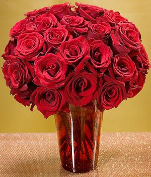 Accept my love with these red roses