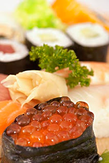 蝦卵壽司,壽司,壽司作法,壽司食譜,日本壽司,日本壽司食譜,食譜