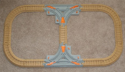 Figure 8 track layout using T-track pieces