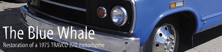 The Blue Whale - Restoring a 1975 Travco Motorhome