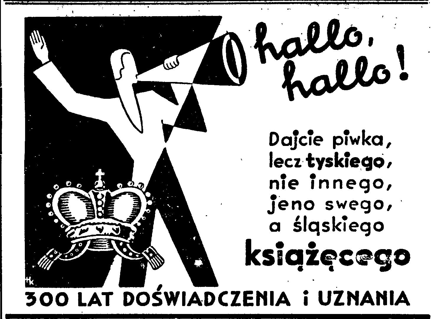 [reklama+piwa+tyskiego+1935+Polska+Zachodnia.jpg]