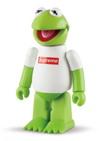 Supreme Kermit the Frog Kubrick figure