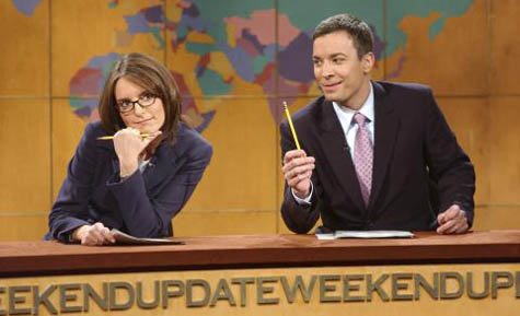 Saturday Night Live - Tina Fey and Jimmy Fallon host Weekend Update