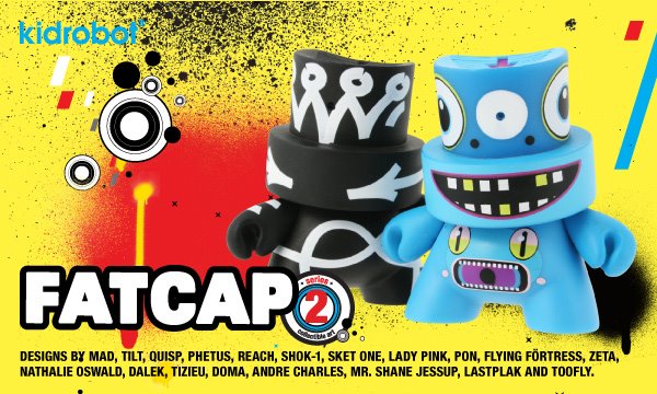 Kidrobot's Fatcap Series 2
