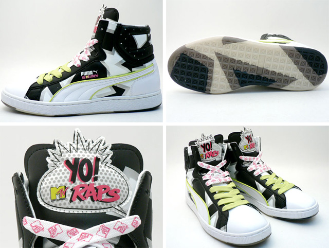 YO! MTV Raps x Puma First Round B4 sneakers
