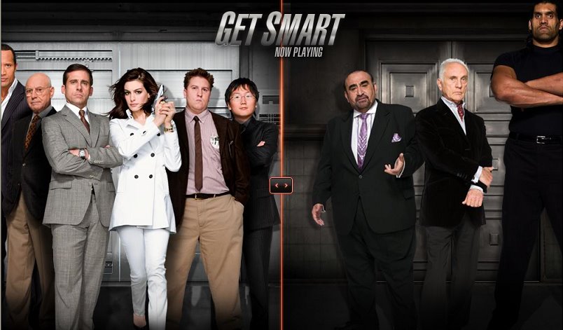 The Cast of Get Smart - CONTROL vs. KAOS