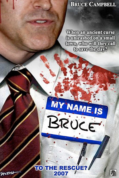 My Name Is Bruce Teaser Movie Poster