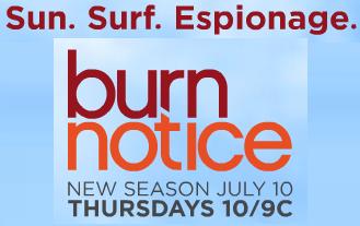 Sun. Surf. Espionage. - Burn Notice Season 2 on the USA Network