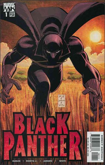 Black Panther Issue #1 Cover Artwork by John Romita, Jr.