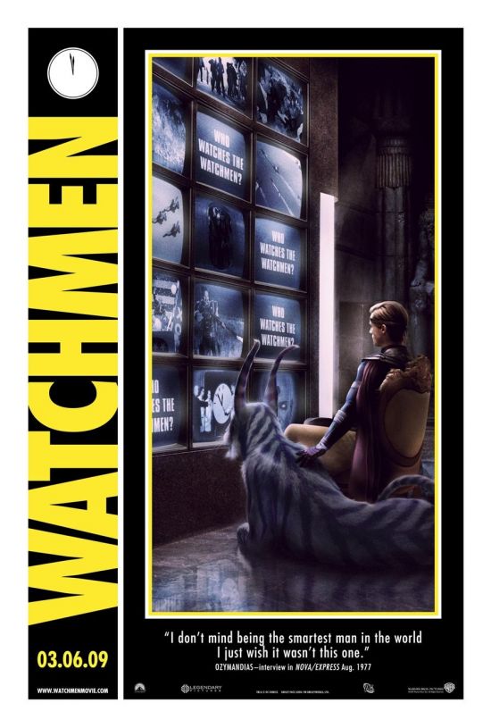 Watchmen Character Movie Posters - Matthew Goode as Adrian Veidt / Ozymandias